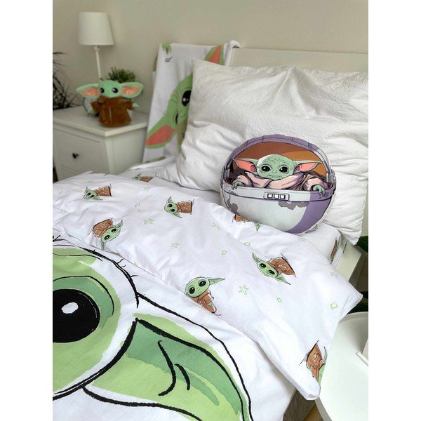 Laste mikroplüüsist padi ø 40 cm Star Wars "Mandalorian 02" - Jerry Fabrics-image-2