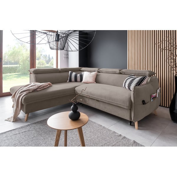 Helepruun sametist nurgadiivan (vasak nurk) Sweet Harmony - Miuform-image-4