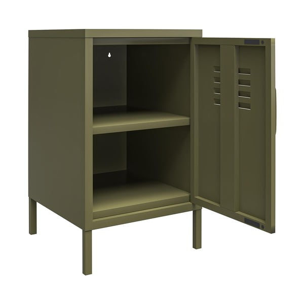 Khaki värvi metallist öökapp Bradford - Støraa-image-4