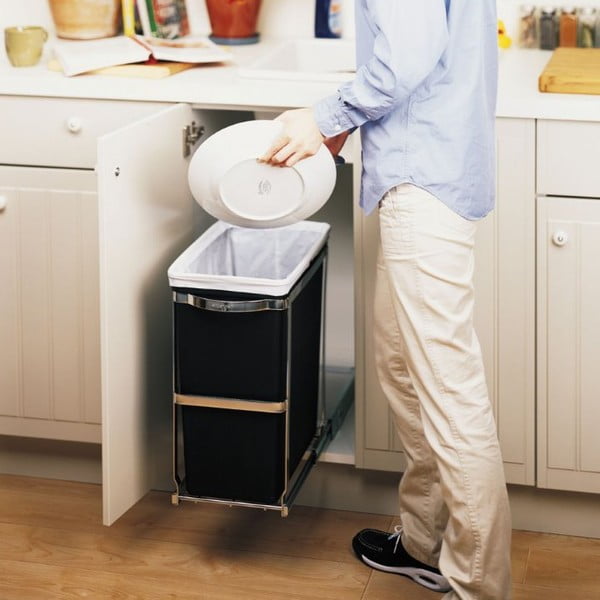 Plastist prügikast 30 l - simplehuman-image-1