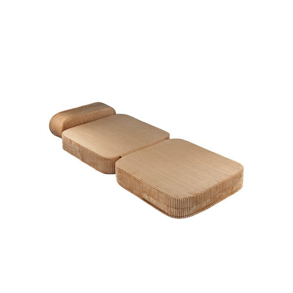 Pruun velvetist laste tugitool Flip - Wigiwama-image-2