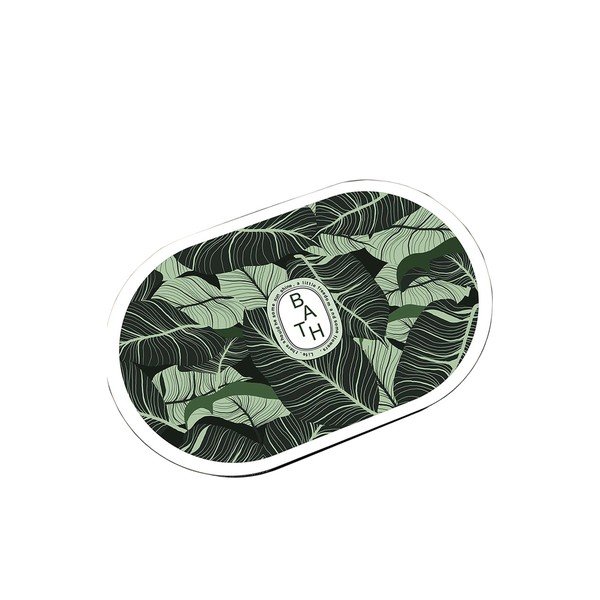 Roheline vannitoamatt 60x100 cm Aleas - Foutastic