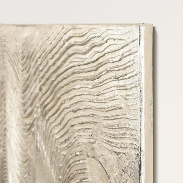 Maal 88x118 cm Metallic Silver - Malerifabrikken-image-3