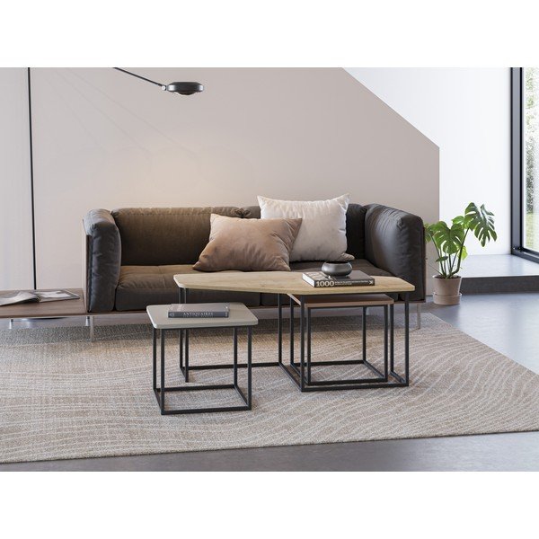 Diivanilauad 3tk komplektis 60x111,5 cm Zoya - Marckeric-image-1