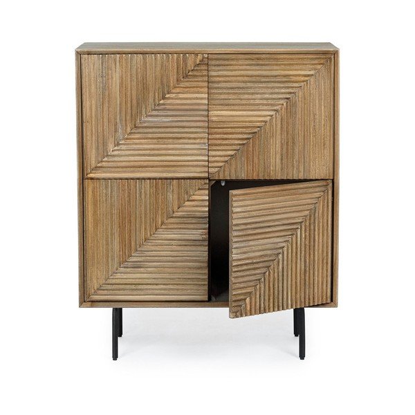 Naturaalne mangopuidust kapp, 92x110x40 cm Darsey – Bizzotto-image-4