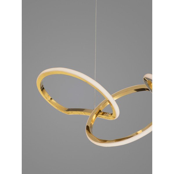 Alumiiniumist hämardatav LED-rippvalgusti kuldses värvitoonis Girish - Nova Luce-image-2