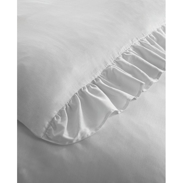 Hall puuvillane voodipesu Frill, 200 x 200 cm - Bianca-image-3
