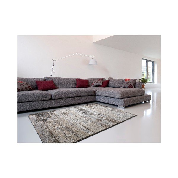 Šedobéžový koberec Universal Elke, 160 x 230 cm-image-1