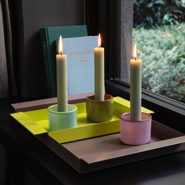 Klaasist teeküünalde alused 3tk komplektis - Remember-image-1