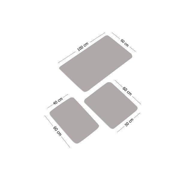 Sada 3 předložek do koupelny Foutastic-image-3