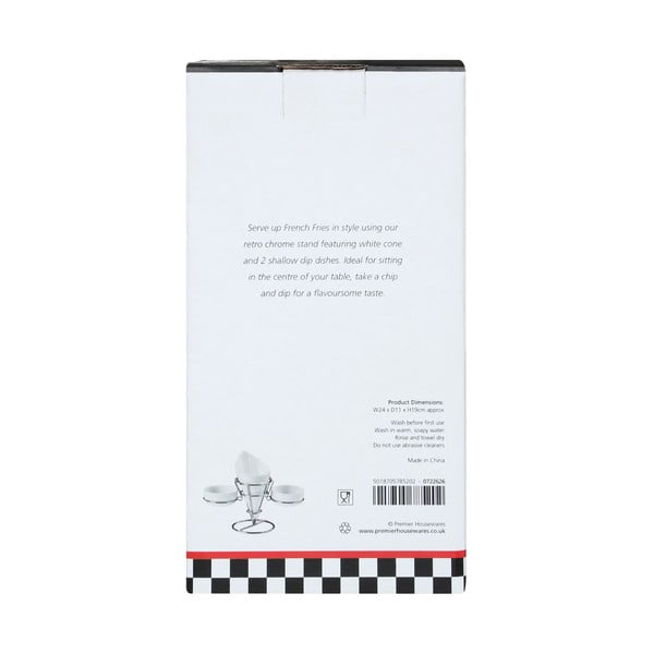 Stojan na hranolky a omáčky Premier Housewares French Fry Cone-image-4
