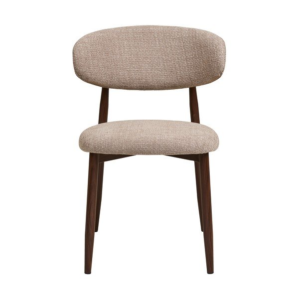 Beež-tumepruun polsterdatud söögitool Levanto – House Nordic-image-3