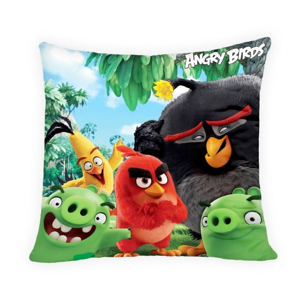 Dětský polštář Halantex Angry Birds Movie, 40 x 40 cm