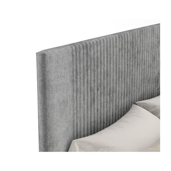 Hall polsterdatud kaheinimesevoodi panipaigaga 200x200cm Etero - Maison de Rêve-image-3