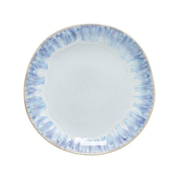 Valge/sinine keraamiline magustoidutaldrik ø 22 cm Brisa - Costa Nova