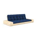 Sinine velvetist diivanvoodi 244 cm Base - Karup Design