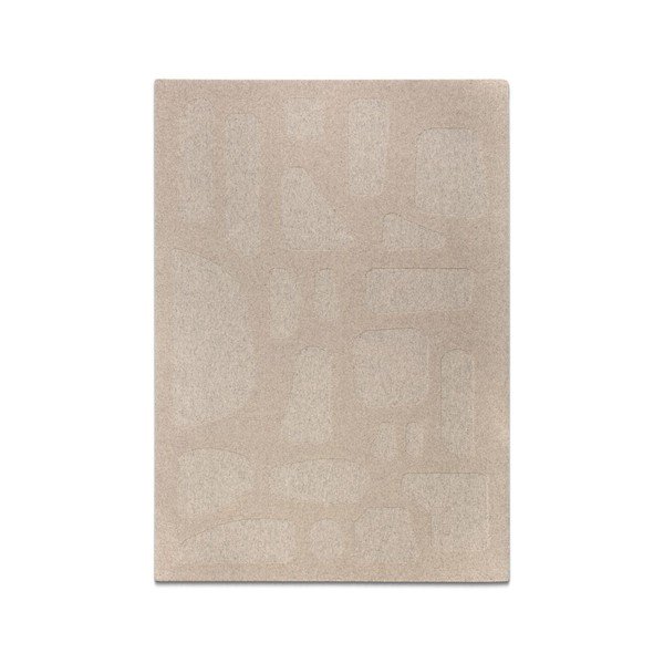 Hallikaspruun villane vaip 200x300 cm Archipelagio - Micadoni