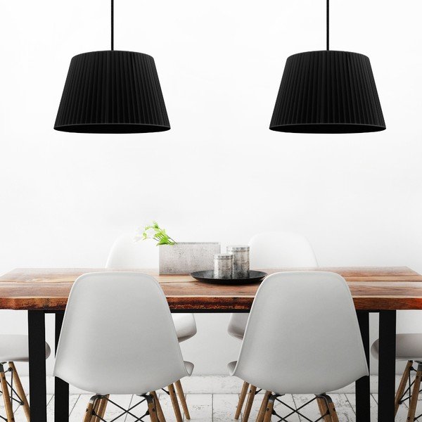 Must kahetasandiline rippvalgusti KAMI Elementary M 2S Kami - Sotto Luce-image-1