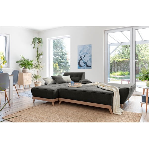 Tumehall diivanvoodi muutuv nurgas diivan Dazzling Daisy - Miuform-image-4