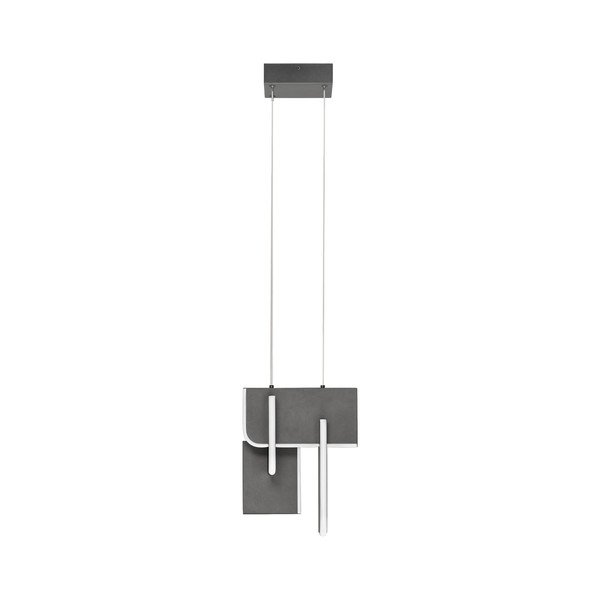 Helehall metallist LED-rippvalgusti, hämardatav Totem - Nova Luce