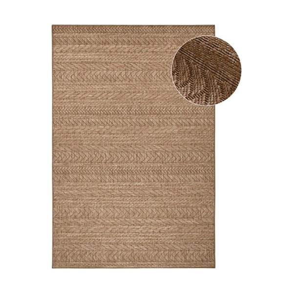 Pruun välitingimustes kasutatav vaip , 120 x 170 cm Granado - NORTHRUGS