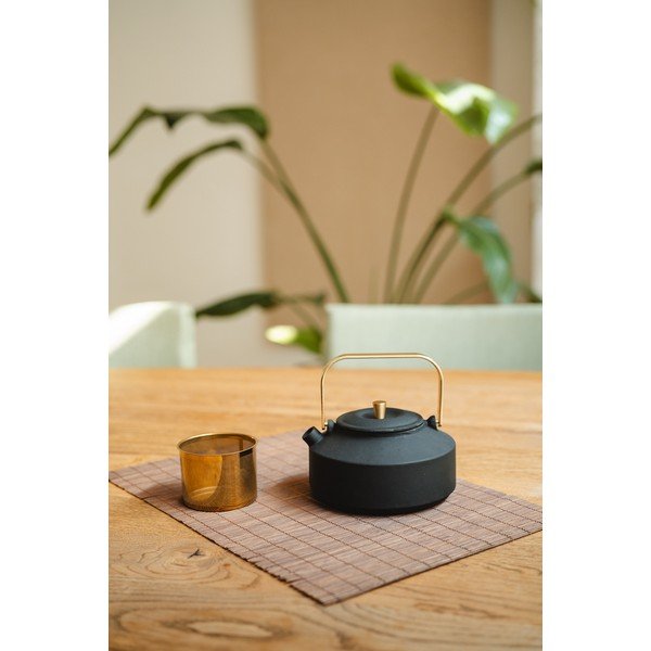 Must malmist teekann sõelaga 1 l Shangdong - Bredemeijer-image-2