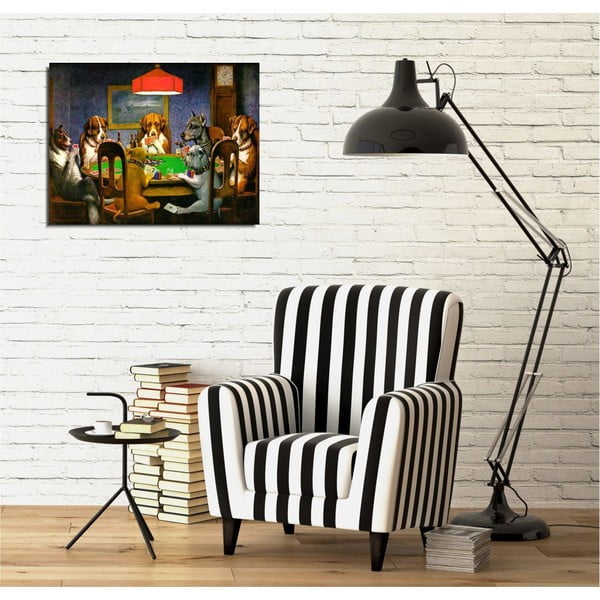 Seinareproduktsioon lõuendil , 40 x 30 cm Cassius Marcellus Coolidge - Wallity-image-1