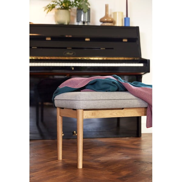 Lilla ja roheline puuvillane ruuduline kate, 130 x 200 cm - Hübsch-image-1