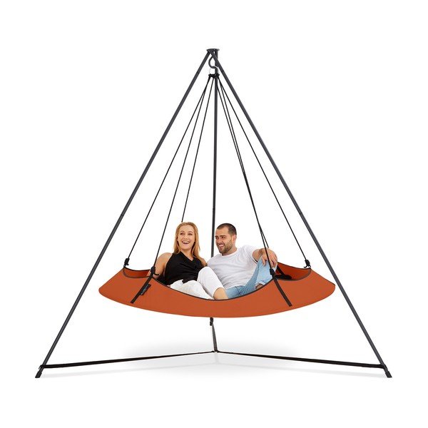 Oranž aiakiik koos statiiviga - Hangout Pod-image-2