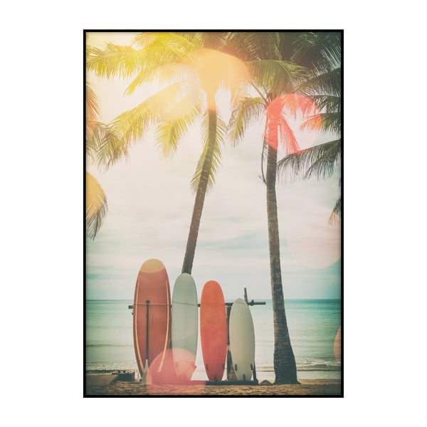 Plakát Imagioo Four Surfs, 40 x 30 cm