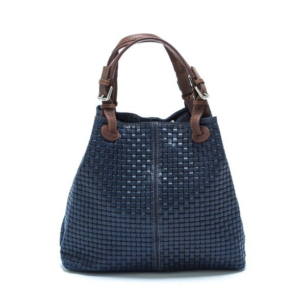 Nahast käekott 858 Blu - Isabella Rhea-image-1