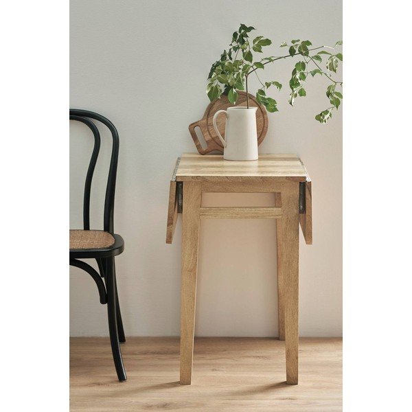 Pikendatav söögilaud mangopuidust pealispinnaga 43,5x60 cm Derri - Ellos Home-image-1