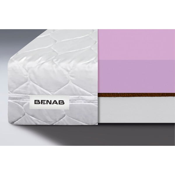 Kõva/keskmine laste kahepoolne poroloonmadrats 70x160 cm Coco Dreamer - BENAB-image-1