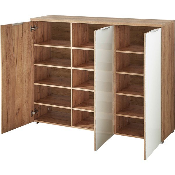 Valge kingahoidja tammepuidust dekoratsiooniga Telde - Germania-image-3