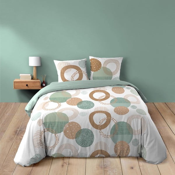 Puuvillane voodipesu kaheinimesevoodile 200x200 cm Lunabella - douceur d'intérieur-image-1