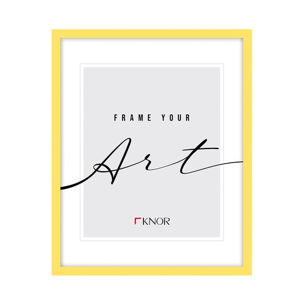 Kollane pildiraam 12x17 cm – knor-image-1