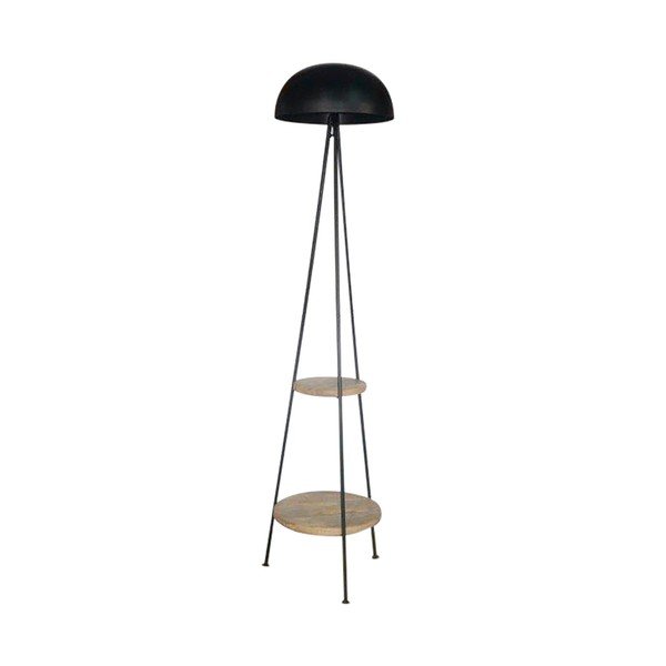 Must põrandalamp (kõrgus 150 cm) Ardecor - Sema