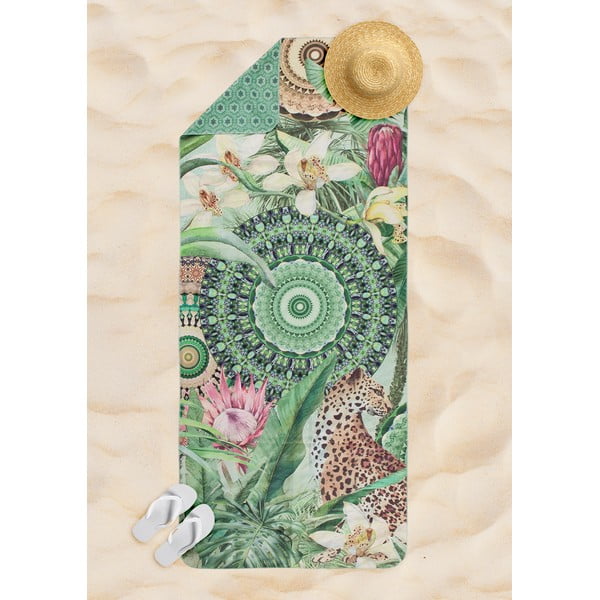 Roheline kiiresti kuivav rannarätik 50x100 cm - HIP-image-1