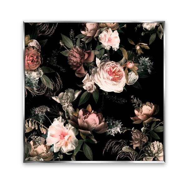 Obraz na plátně Styler Copper Flowers, 67 x 67 cm
