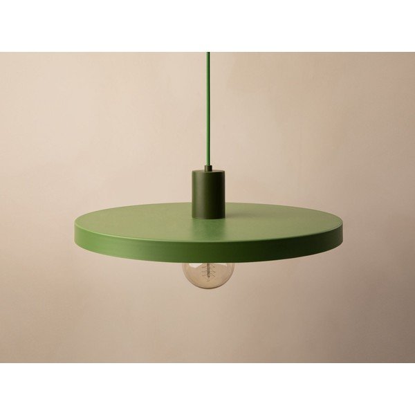 Roheline metallist ripplamp ø 40 cm Ori - Micadoni-image-3