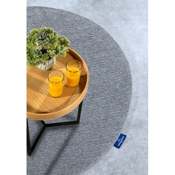 Hall käsitsi kootud ümmargune villane vaip ø 160 cm Francois - Villeroy&Boch-image-2