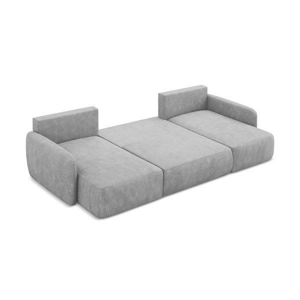 Helehall panipaigaga šenillist nurgadiivanvoodi (U-kujuline) Lilo - Makamii-image-4