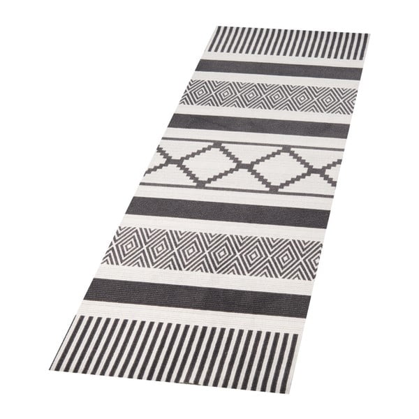 Urban musta ja halli värvi jooksja, 45 x 140 cm Cook & Clean - Zala Living-image-3