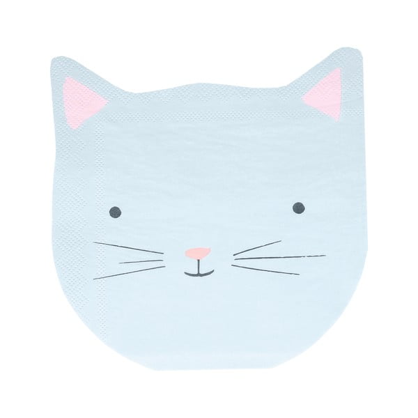 Paberist salvrätikud 16 tk komplektis Cat - Meri Meri-image-2