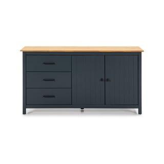 Tumesinine männipuidust kummut 150x80 cm Miranda – Marckeric