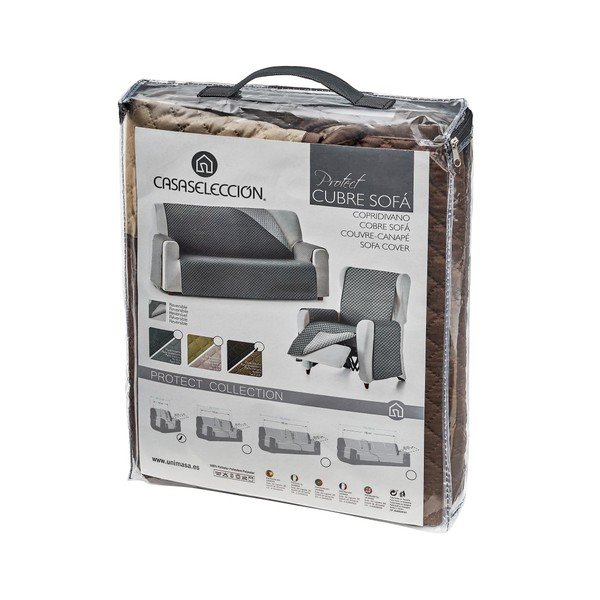 Pruun tugitooli kaitsekate 55 cm Protect - Casa Selección-image-3
