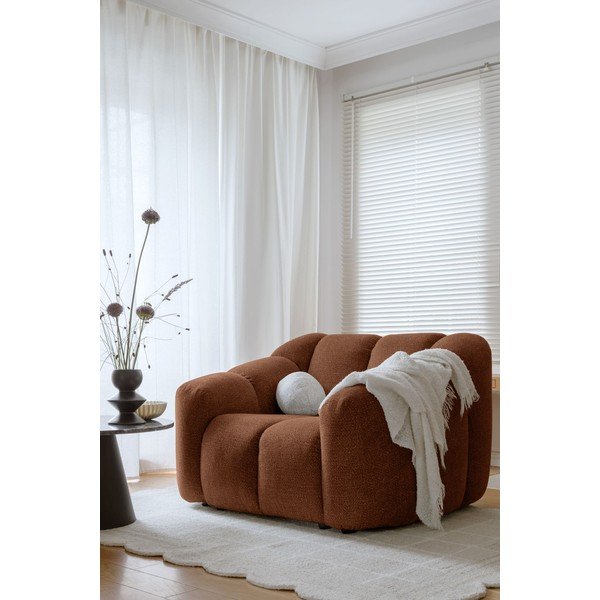 Terrakottapunane tugitool Shell - Miuform-image-3