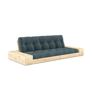 Sinine velvetist diivanvoodi 244 cm Base - Karup Design