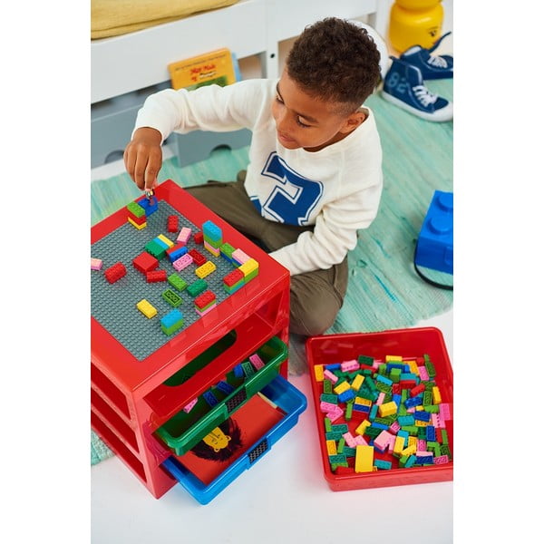 Punane organiseerija 3 sahtliga Storage - LEGO®-image-1
