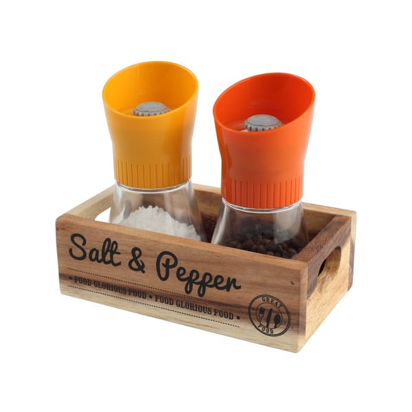 Akaatsiapuidust soola- ja pipraalune Glorious Acacia - T&G Woodware-image-1